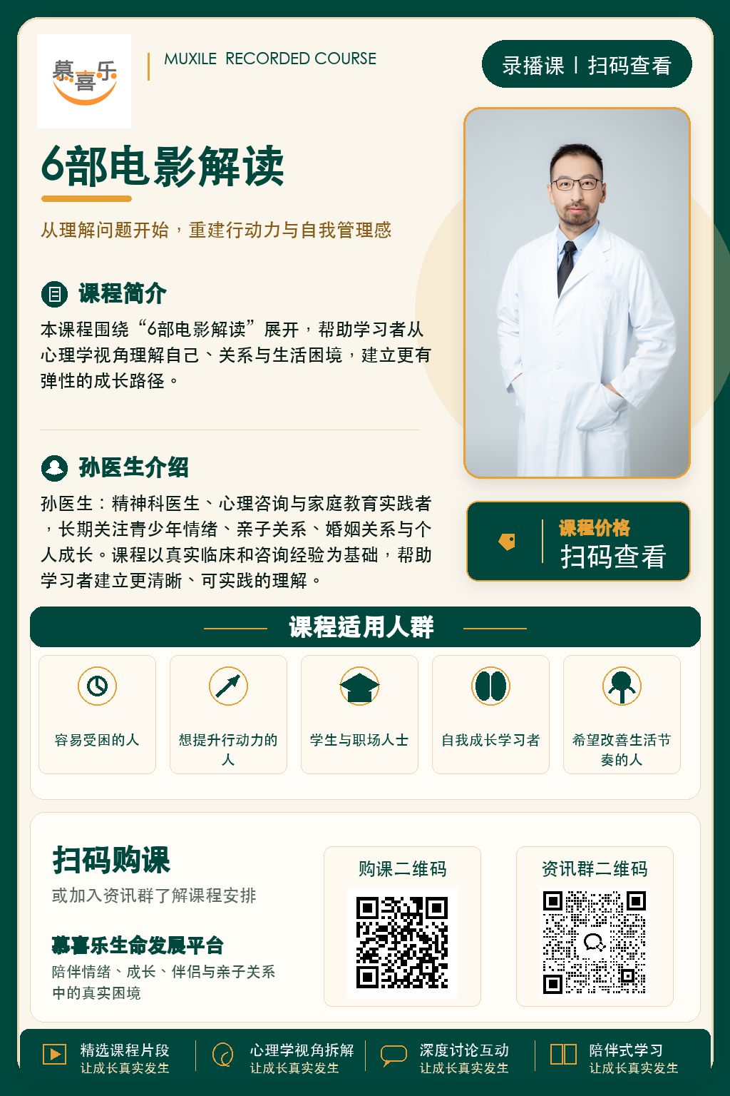 6部电影解读课程海报